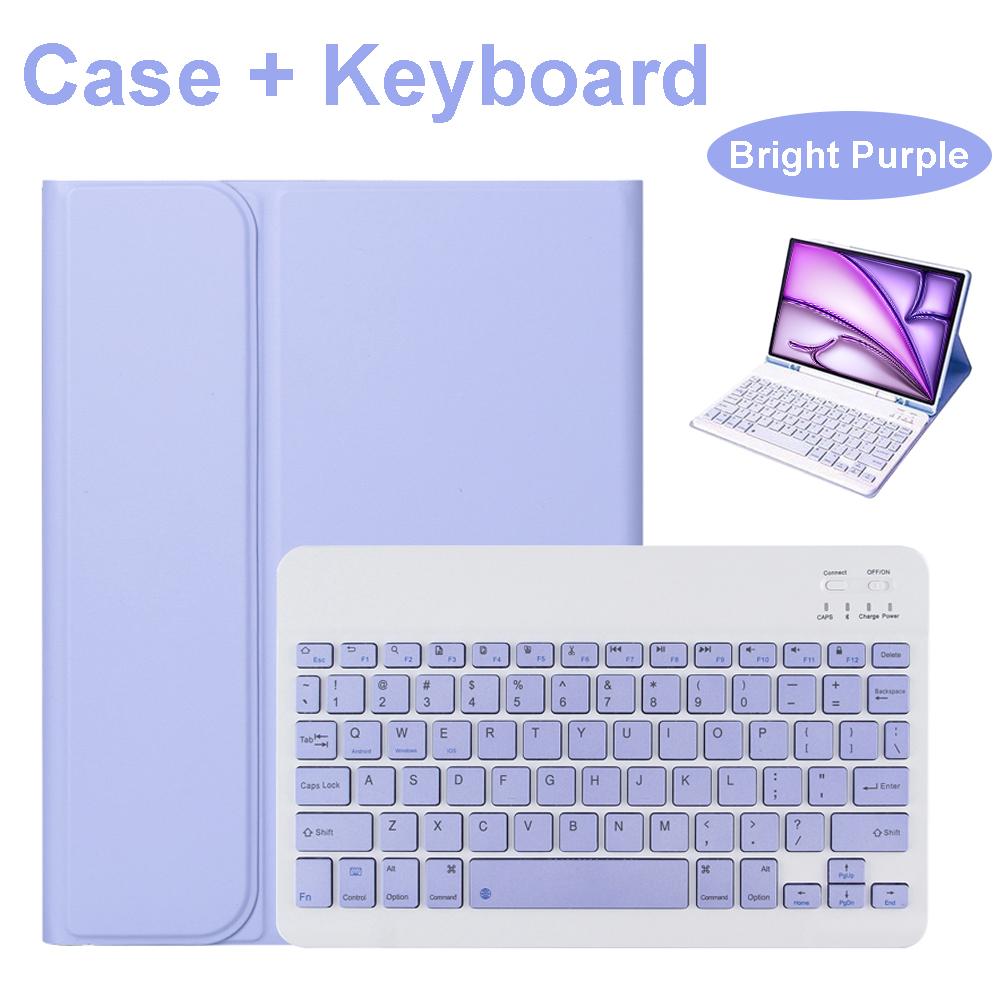 Case for iPad Air 11 Inch (M2) (M3) ,Bluetooth Keyboard Cover for iPad Air 4th 5th 10.9-inch