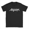 Anthrax Thrash Heavy Metal Hard American Rock Musik Band Schädel Coole T-Shirts Herren Damen T-Shirt Hip Hop Street Harajuku Weiblich Männlich Kleidung