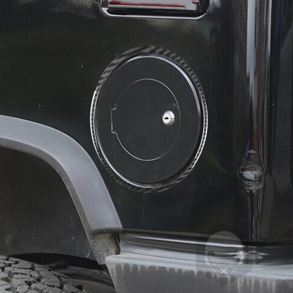 Für Hummer H2 2003 2004 2005 2006 2007 Zubehör Carbon Fiber Auto Außen Tank Abdeckung Surround Trim Aufkleber Rot Schwarz