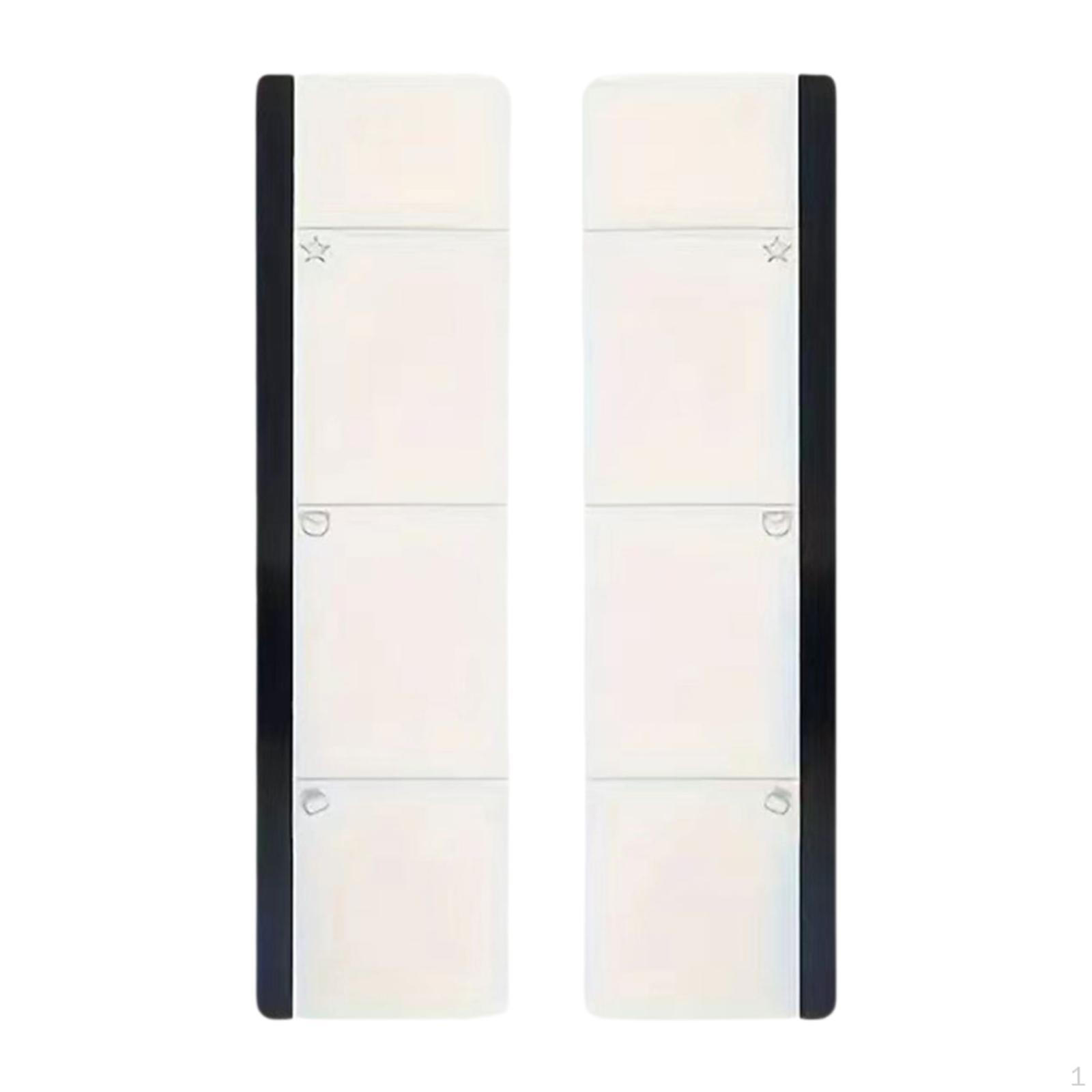 

2 шт. Компьютерный монитор доски для заметок сообщения акриловые экономия места дома рабочее пространство подушечки липкие