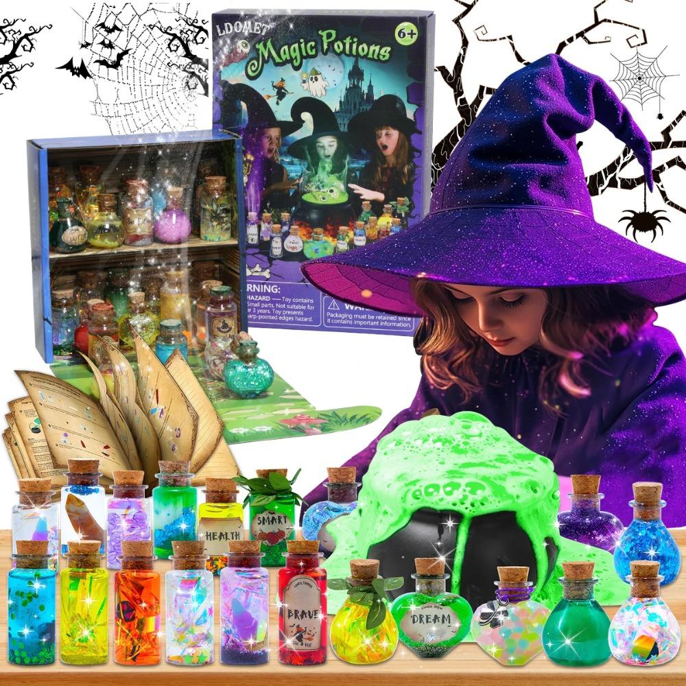 DIY Fairy Magical Potions Kit for Kids Potion Making Set Fairy Potion Bottles Craft Toy Science Set Magic Kits бездна