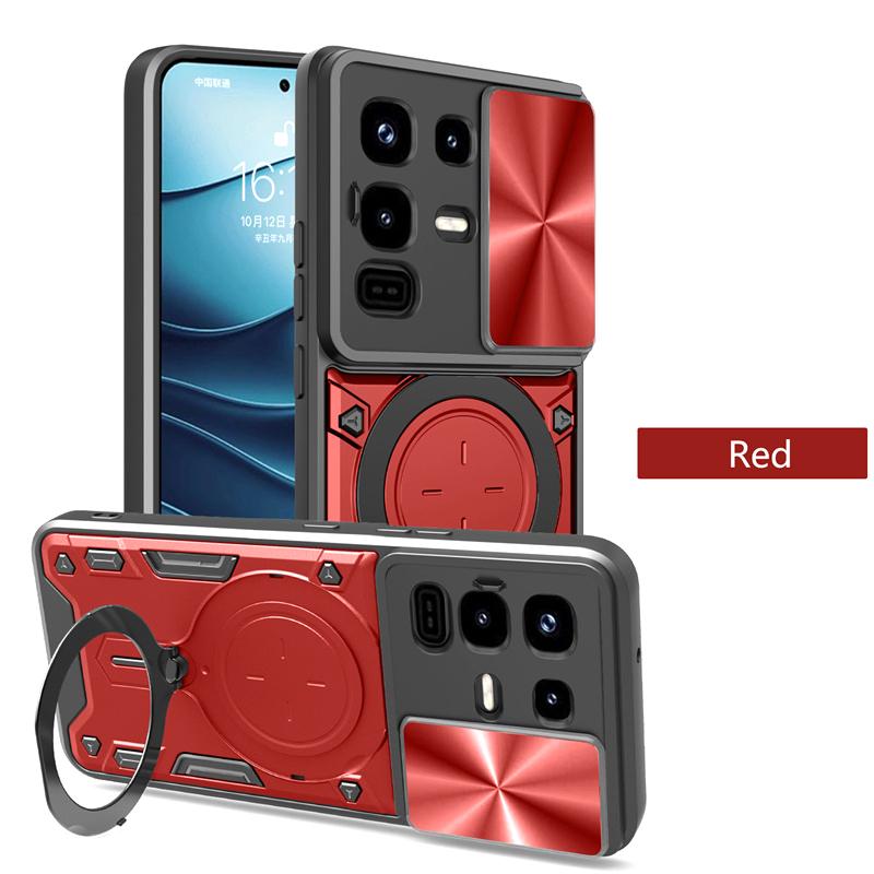 Shockproof Ring Stand Coque For infinix Note 50 Pro 50s 50x 40x Case Slide Camera Protect Back Cover for Infinix Note50Pro Plus