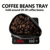 Coffee Bean Measuring Cup and Spoon Set Weighing Tray Coffee Powder Dosage Tray Suitable for Home Cafe Coffee Tray Tools