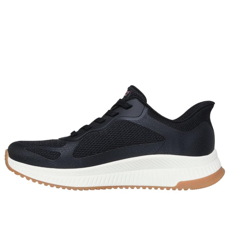 Skechers Bobs Squad 4 Staple Look Fashion Versatile Low-Top Casual Shoes Women sneaker 117624-BLK 36