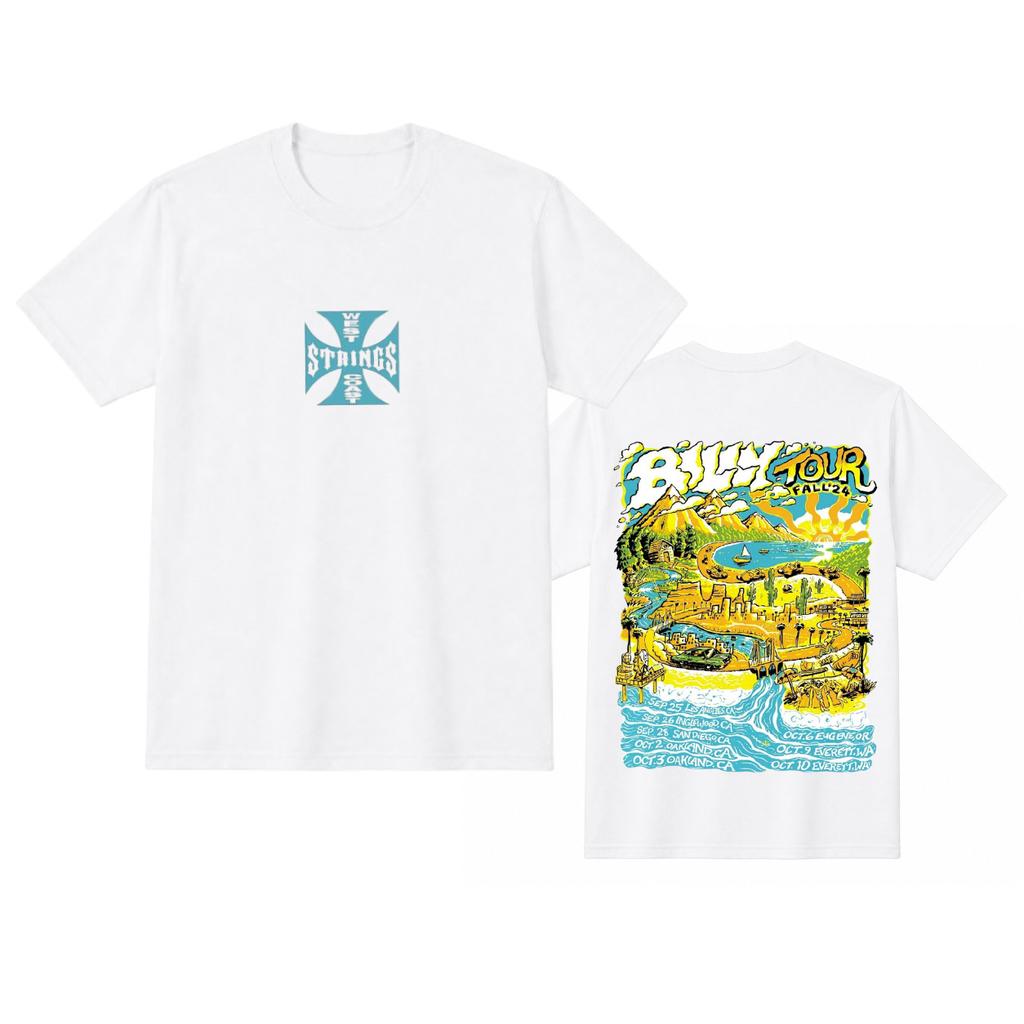 Billy Strings Tour Tribute Unisex T-Shirt West Coast Graphic Fan Art Reprint