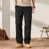 Jeep Men's Spring Autumn Straight-Leg Cargo Pants