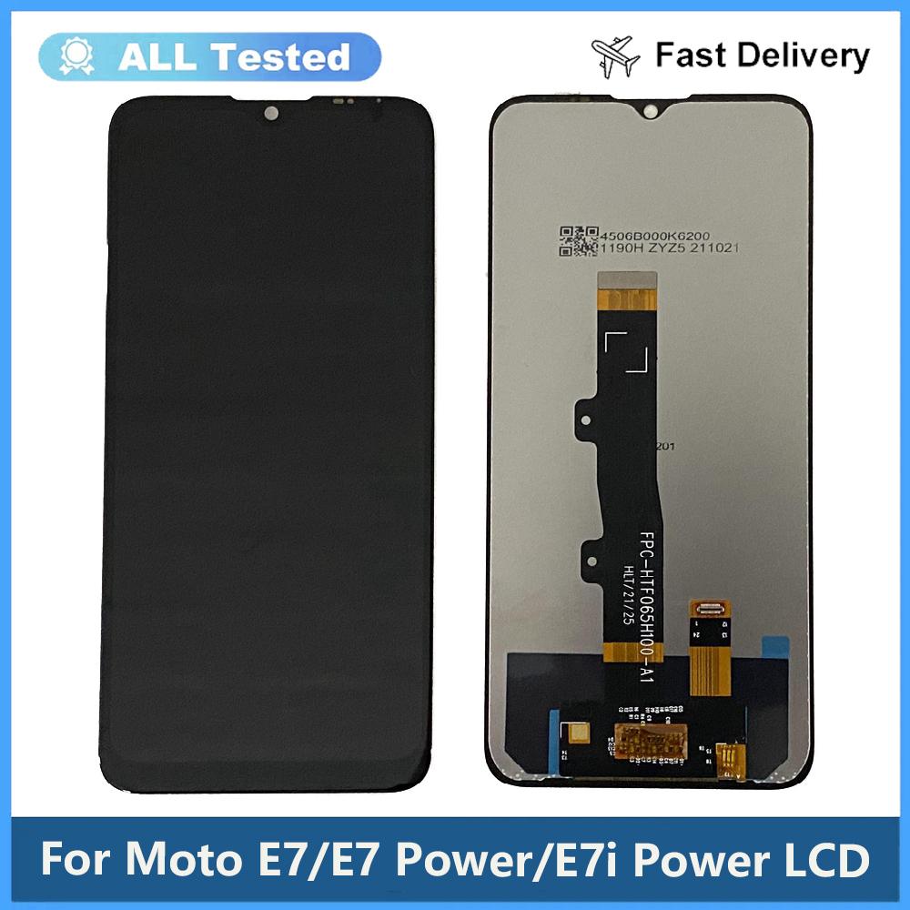 

LCD Screen and Digitizer Full Assembly For Moto Moto E7 E7 Power E7i Power