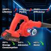 2 In 1 Suction+ Blow Leaf Blower Electric Blower Cordless Leaf Snow Vacuum Cleaning Power Tool For 21V Battery