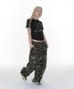 AMES-WORLDWIDE Over Fit Cargo Pants Camo