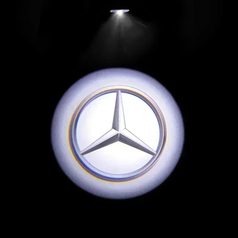 2-4 Stück LED-Türlicht, Laserlicht Für Mercedes Benz R GL ML M-Klasse X164 W215 W164 4MATIC ML300 ML500 R300 R320