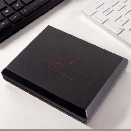 Clarinet Reed Case 10 Slots Saxophone Clarinet Holder Box with Magnetic Closure for Alto Tenor Soprano Saxophone Reeds