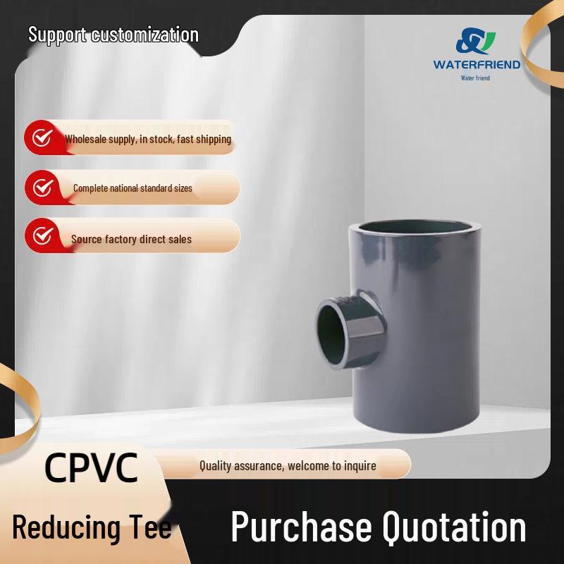 CPVC Reducing Tee - PVC Water Fitting Friend 40-20