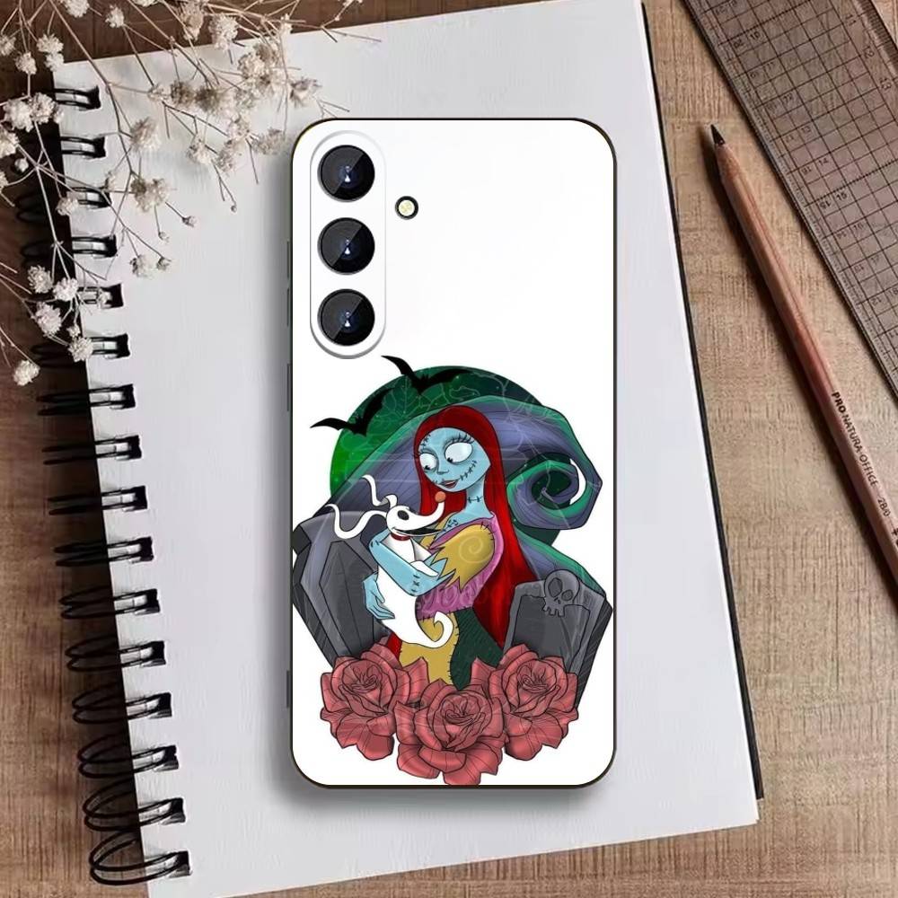 I-Nightmare Before Christmas Phone Case For Samsung Galaxy A73,A21s,A22,A31,A52,A53,A71,A41Soft Black Shell