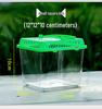 Transparent Multi-Size Handheld Pet Breeding Box and Tank for Turtles, Goldfish, and Hamsters