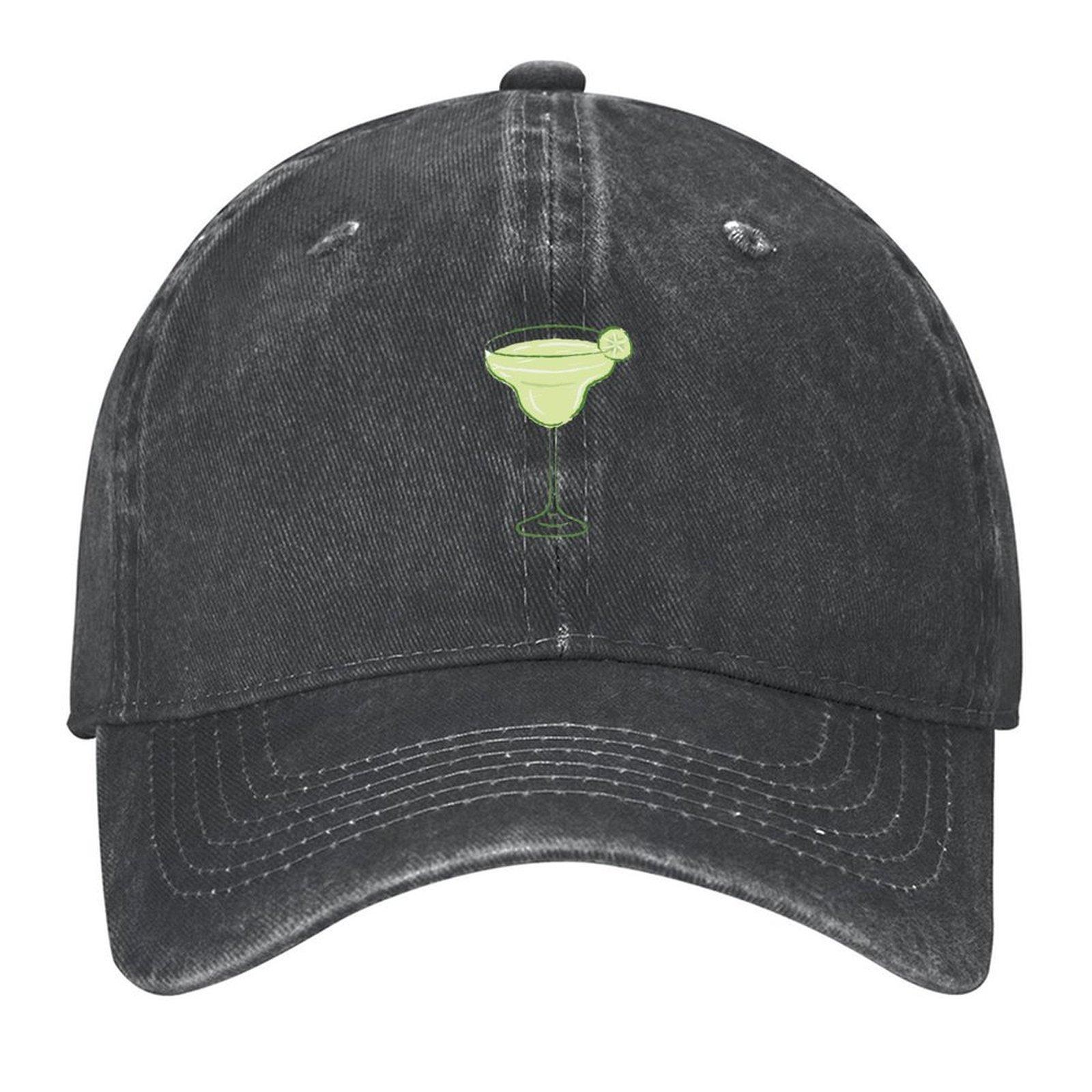 

Margarita with Lime Sticker Baseball Cap cute custom Hat Anime Hat Hat Beach WomenCaps Men s