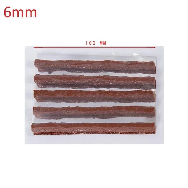 Car Tire Repair Tool Kit with Rubber Strips Tubeless Tyre Puncture Studding Plug Set Motorcycle Bike Truck Repair Accessories