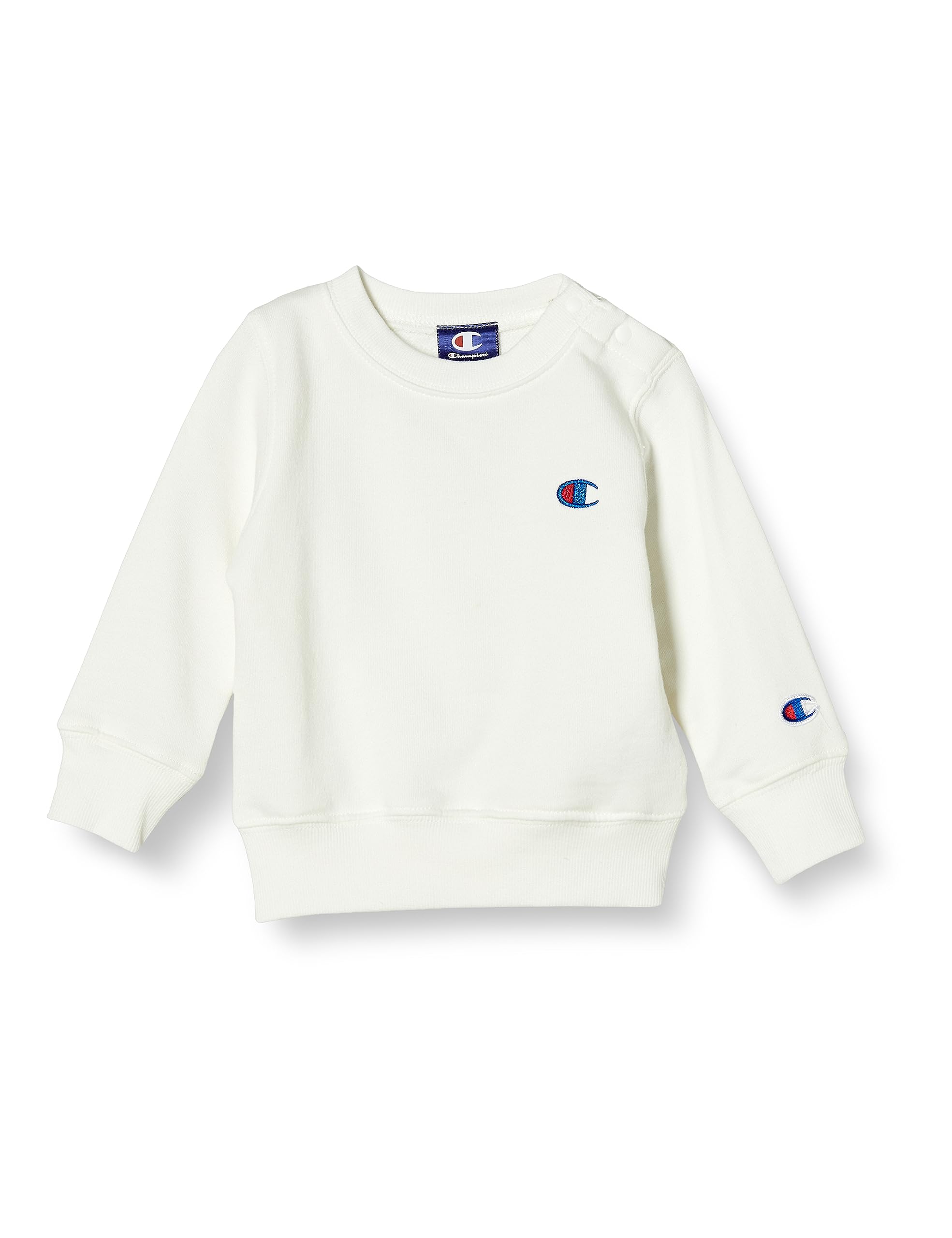 

Champion Basic Logo Size 90 One-Point Sweatshirt, Baby, Off-White,