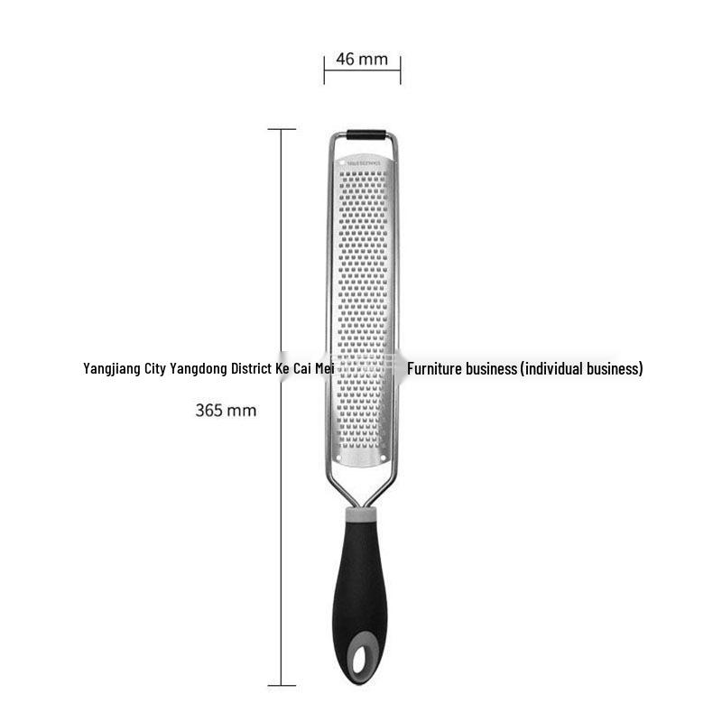 Stainless Steel Kitchen Shredder and Grater: Vegetable Slicer, Cheese Grater, and Lemon Zester