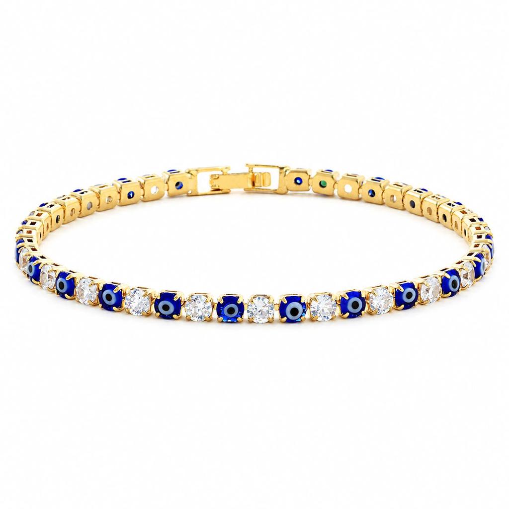 Women's High-End Zircon Crystal Bracelet - Elegant Fashion Accessory
