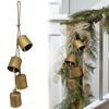 Decorative Metal Cow Bell for Xmas Wreath Garland Home Party Christmas Bells