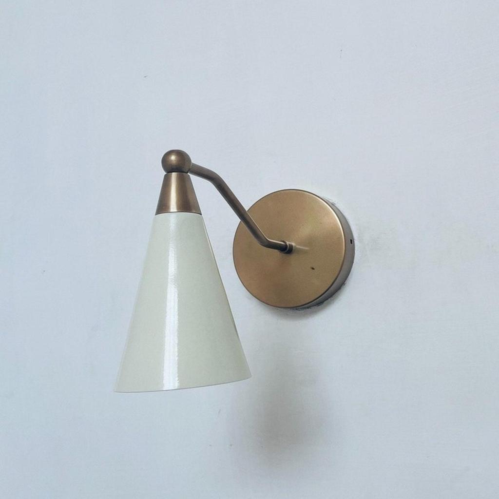 Wall Sconce Lamp Bathroom Wall Light Fixture Mid Century Shade Cone Wall Lamp Lights