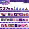 Magic Candy House Magnetic Tiles: Children's Educational Building Set