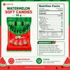 Lotte Wassermelonen-Weichbonbons 56g | Süßer saftiger Geschmack, Elastische kaubare Textur, Praktische kleine Packung