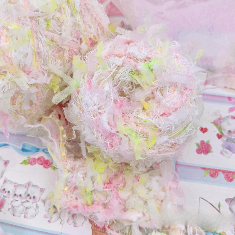 

1PC Ombre Chunky Knitting Wool Bohemian Style Scarf Making Kit Textured Scarf Knitting Yarn Soft