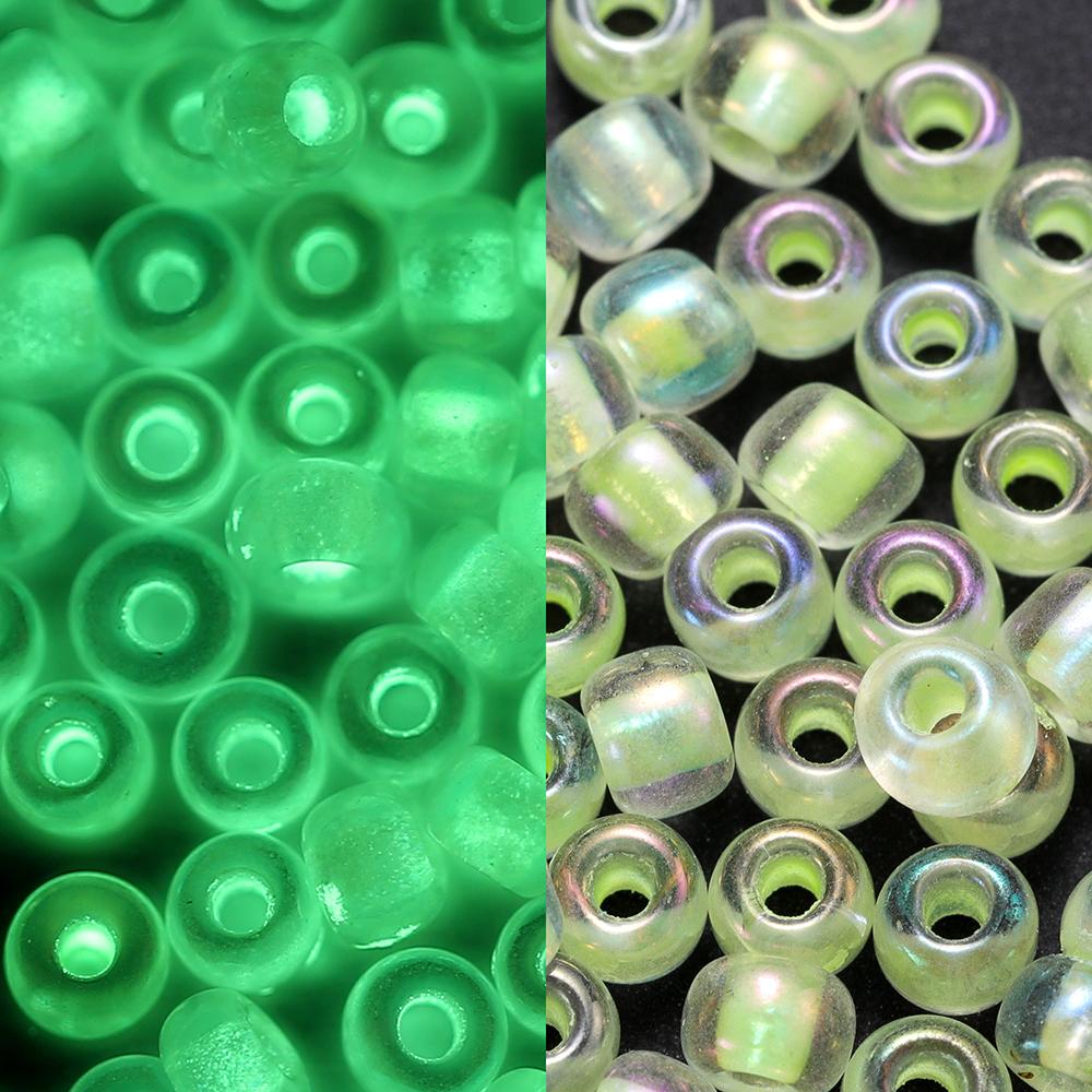 600Pcs/Lot 3mm Colorful Luminous Beads Glass Seed Loose Spacer Beads for DIY Earrings Necklace Bracelet Jewelry Accessories