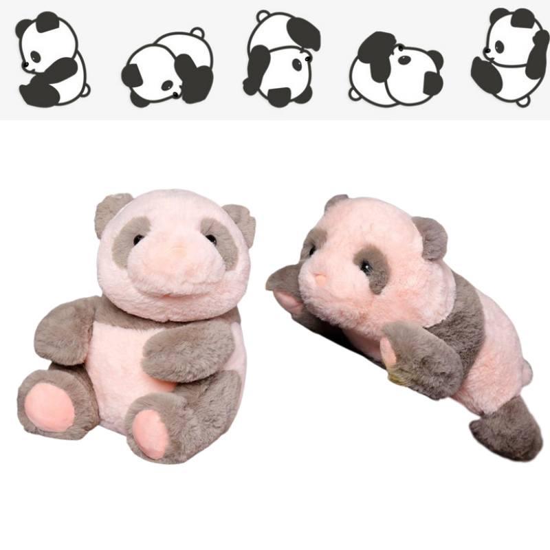 Cute Panda Plush Toy Soft And Cuddly Stuffed Animal For All Ages 22cm/0.16kg