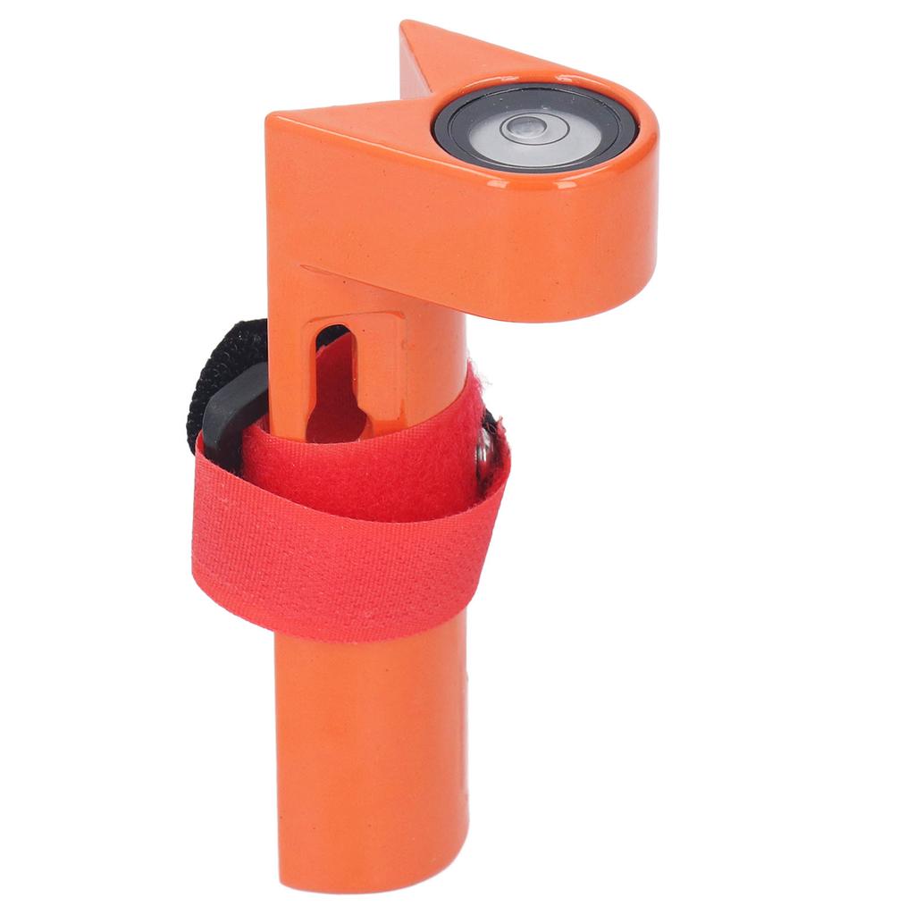 Grade Rod Level Adjustable Aluminum Right Angle Bubble Level for 1 To 1.25in Round and Rectangular