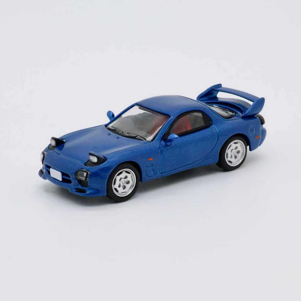 1/64 Diecast Car Model MAZDA RX-7 Cars Alloy Simulation Small-scale Car Model Miniature Toy Collection Decoration Gifts
