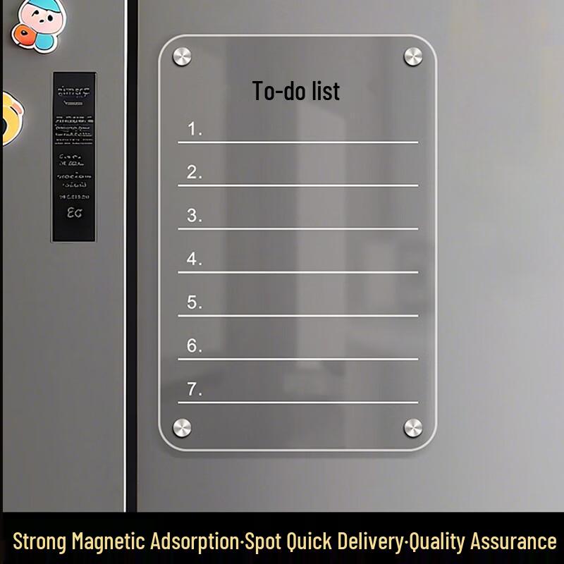 Magnetic Erasable Refrigerator Message Board