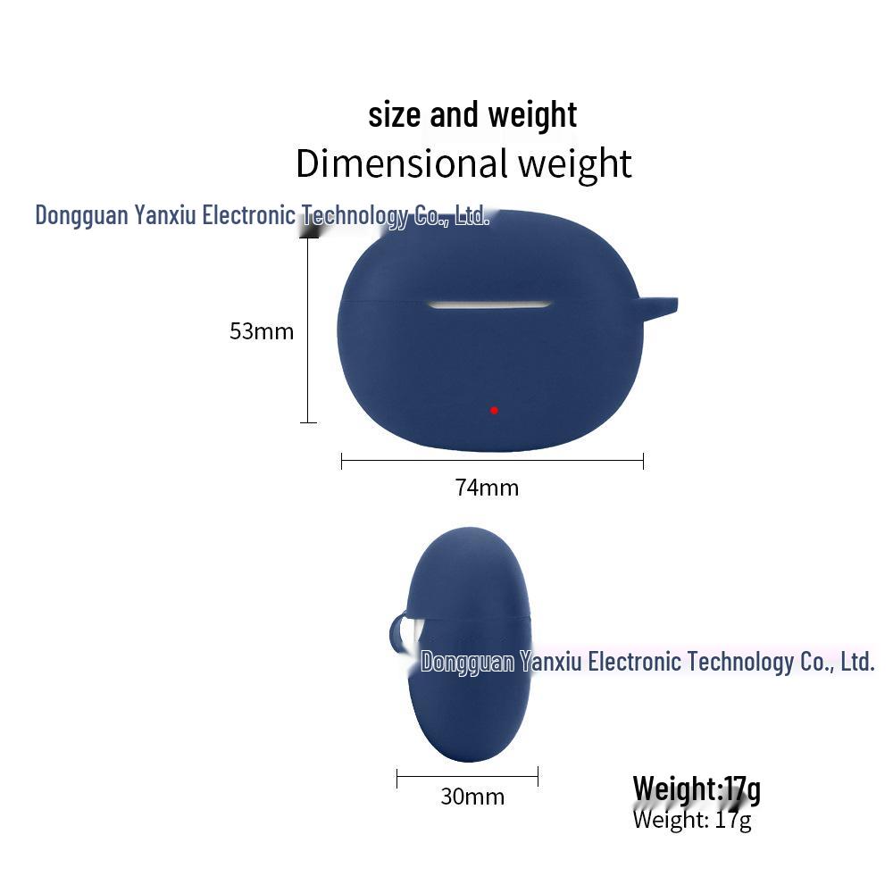 Kompatible Silikon-Schutzhülle für Honor Choice Earbuds X5