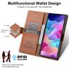 Luxury Leather Wallet Phone Case For Samsung S26 Ultra S25 Plus S24 S23 A36 A56 Flip Strong Magnetic Book Business RFID Cover