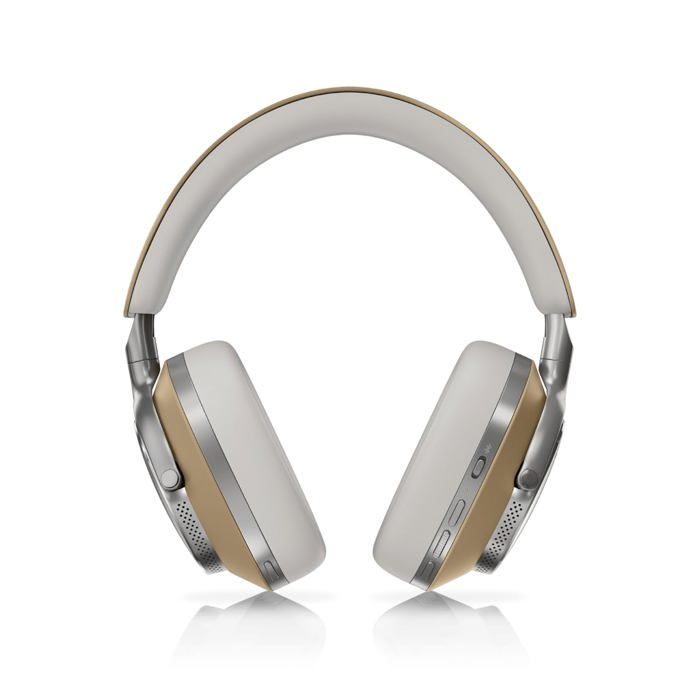 Casque audio bowers et wilkins px8 avec réduction de bruit active beige