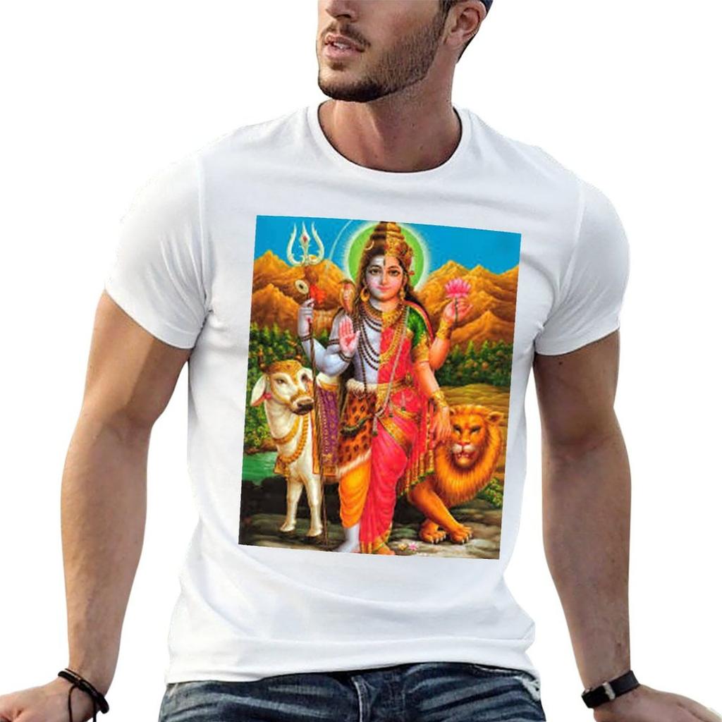Godes Shiva Durga T-Shirt T Shirt Personalised Man T Shirt Cotton High Quality Man T Shirt Grap