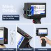 600dpi Handheld Inkjet Printer Printing Spray Height 2-12.7mm Digital Automatic Coding Machine Portable Label Machine