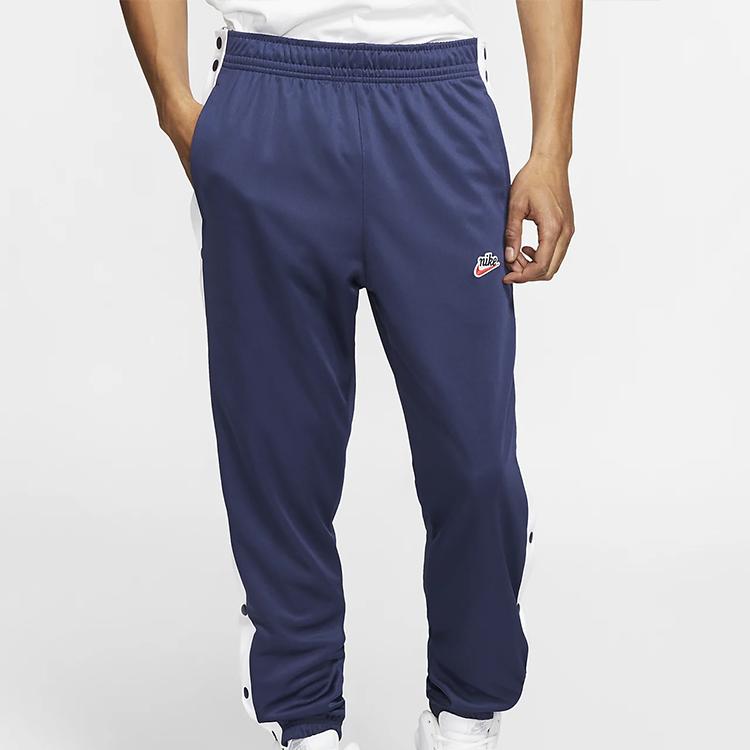 Nike Sportswear Button-Up Casual Pants Men Bottoms Blue BV2628-410