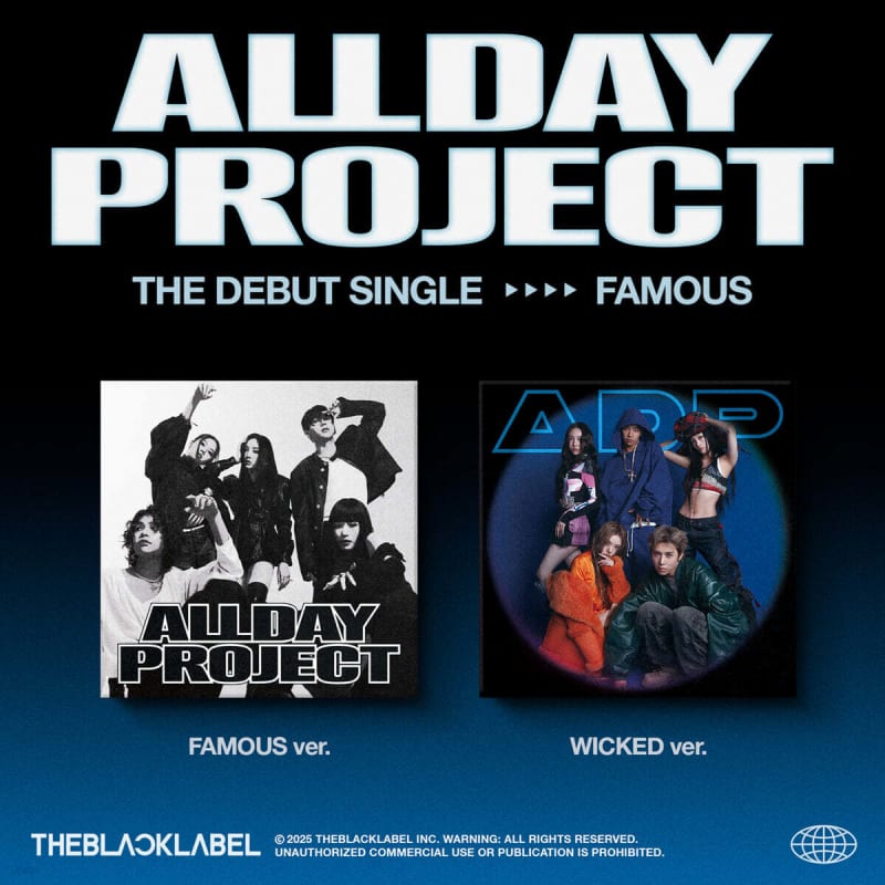 

ALLDAY PROJECT - The Debut Single FAMOUS [1 out of 2 randomly sent]