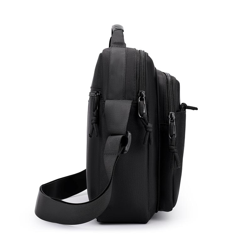 Men's Business Crossbody Shoulder Bag – Large Capacity Waterproof Sling with Multi-Pocket Design for Daily Use