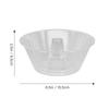 10 Pcs Thickened Beverage Cup Bowl Snack Holder Portable Food Container Disposable Kitchenware Combined Drink Tray Popcorn