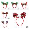 Antlers Hair Accessories Christmas Headbands Christmas Decorations Reindeer Headwear Xmas Hairband