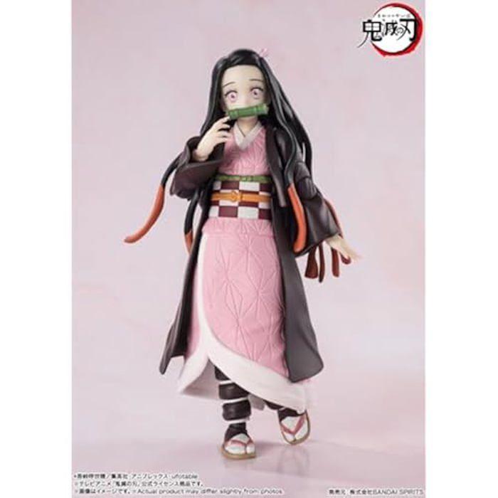 Figurine - TAMASHII NATIONS - Nezuko Kamado - 13 cm - Noir - Pour enfants à partir de 6 ans