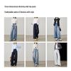 ESE-Y Women's 2026 Spring High-Waist Wide-Leg Straight Jeans