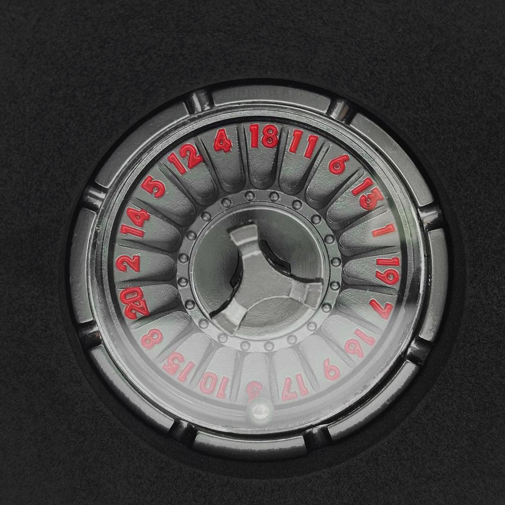 Rotating Metal D20 Dice Ball for DND Tabletop Games and Accessories