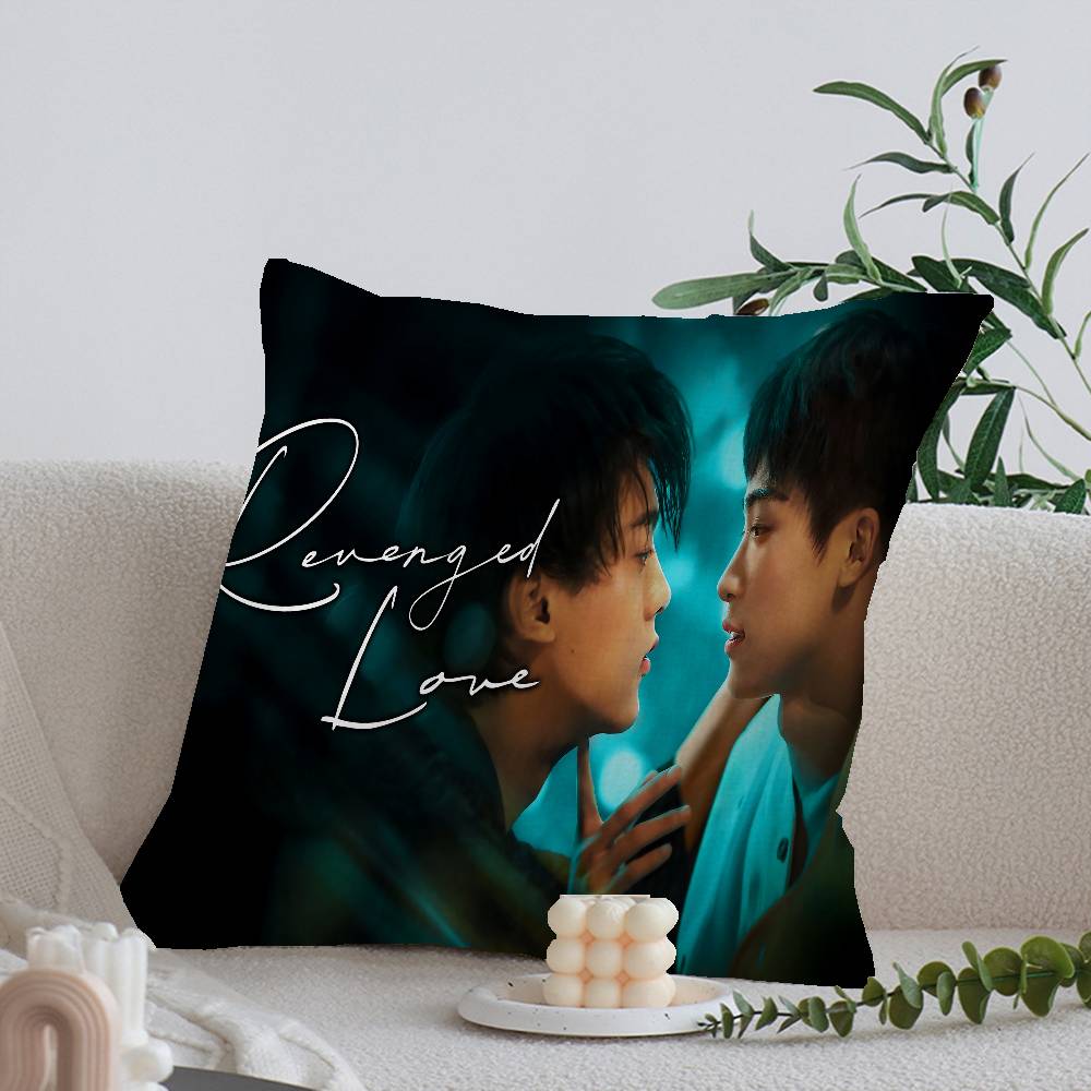 R-Revenged Love Movie Pillow Cushion Cover Pillowcase Living Room Sofa Home Decor Customized