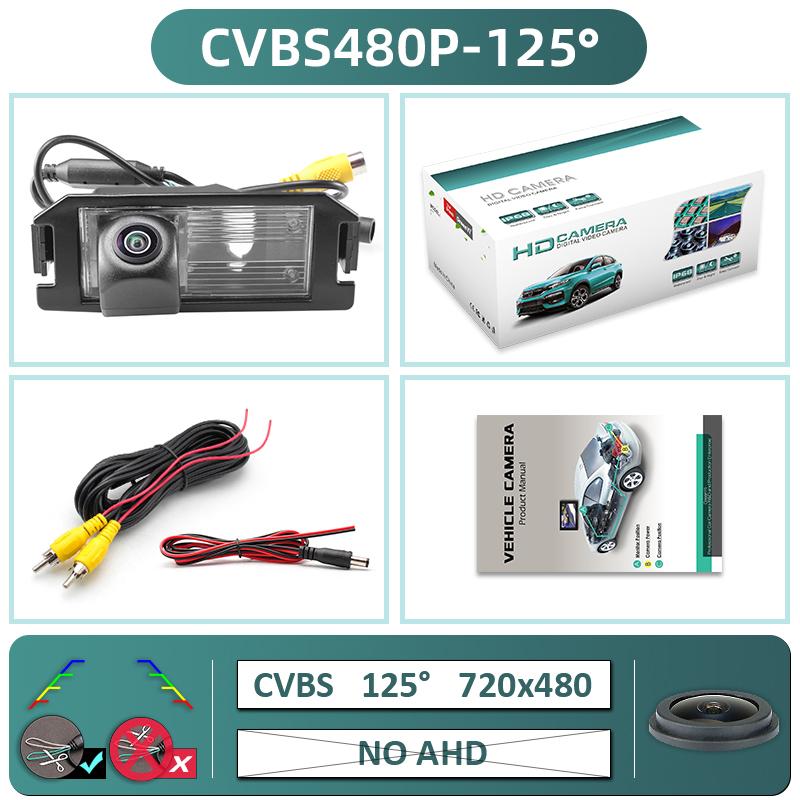 

GreenYi 170 Degree 1920x1080P AHD Special Vehicle Rear View Camera for Kia Picanto/Rio 3/Pride (UB) Hatchback Kia Soul Car CVBS480P-125deg