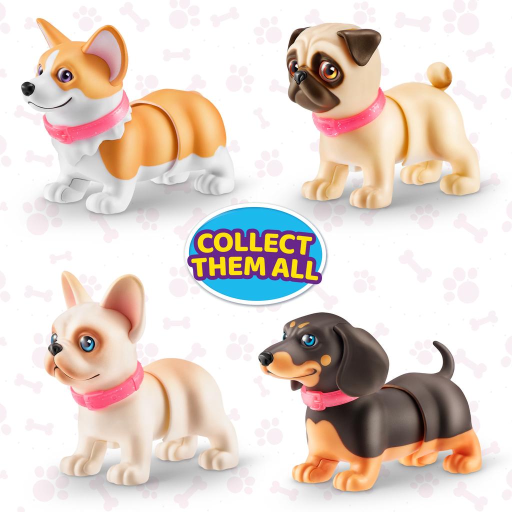 Zuru Alive Booty Shaking Pups Interaktivní štěně Mopsík Mopsík Figurka