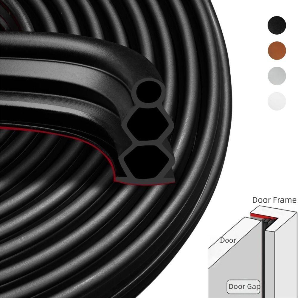 6M Door Frame Insulation Self-Adhesive Door Joint Sealing Strip High Quaity Door Seal Strip  Car